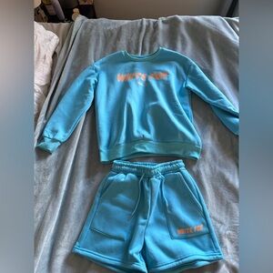Fox Light Blue Activewear Set vol 3